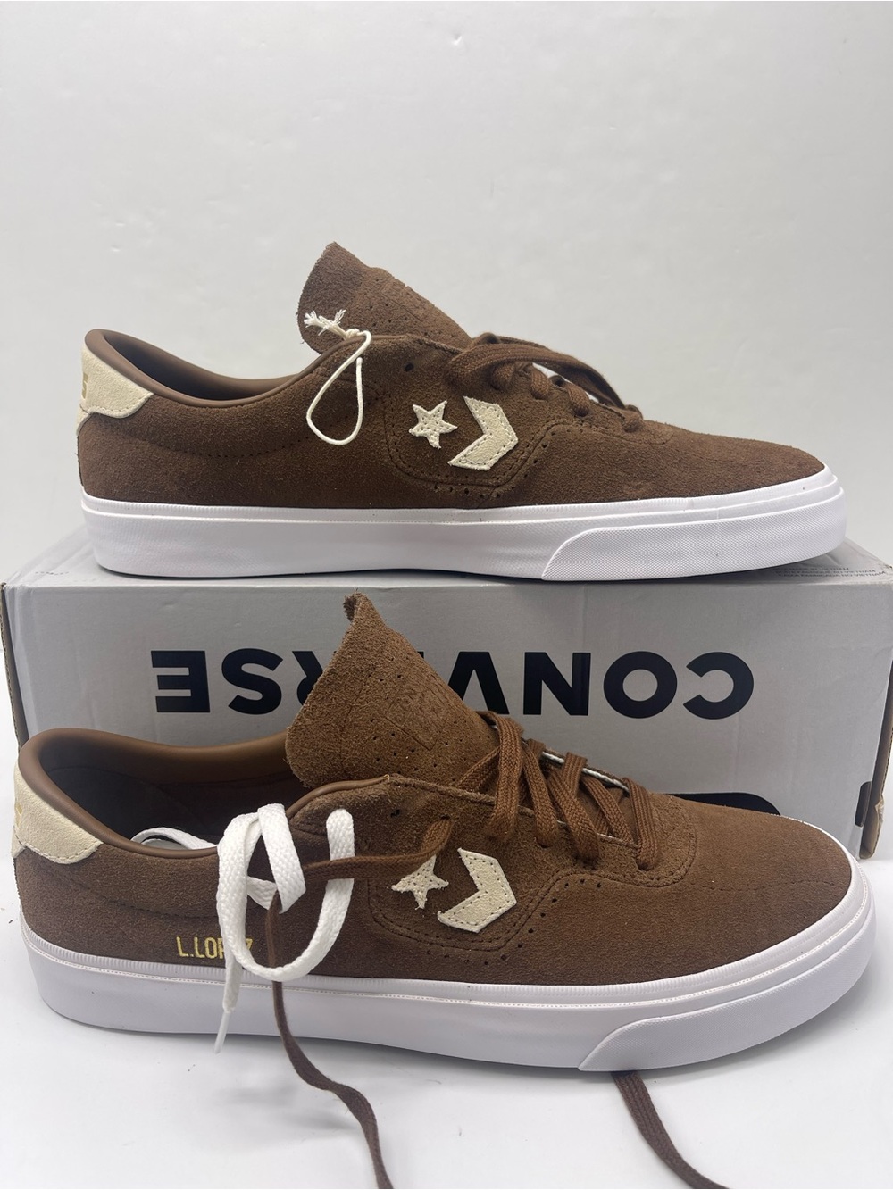 Converse M11.5 A04611C LOUIE LOPEZ PRO OX
CHESTNUT BROWN NATURAL IVORY Sneakers